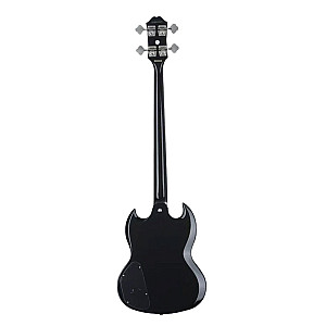 Epiphone EB 3 Bass SG with 2 Pickup Electric Bass Guitar, Ebony 